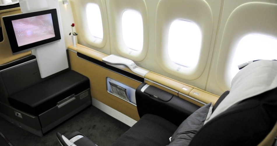 Primeira Classe Boeing 747-800